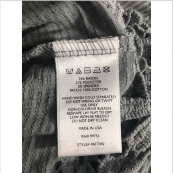 Painted Threads Women's Top L Large 3/4 Dolman - Picture 6 of 6